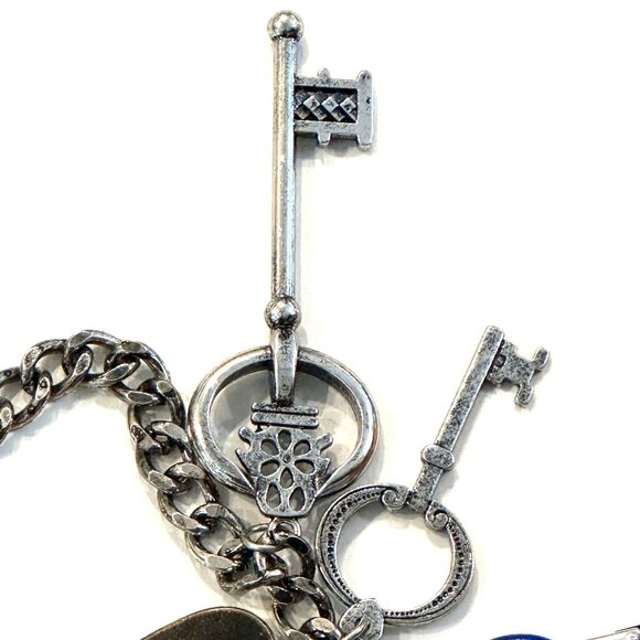 NWOT Free People SOLD OUT Charmed Swag Bag Charm in Pewter - Picture 5 of 6